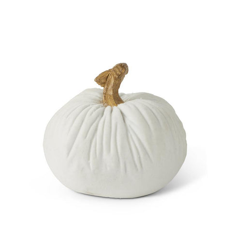 Resin Velvet Pumpkin