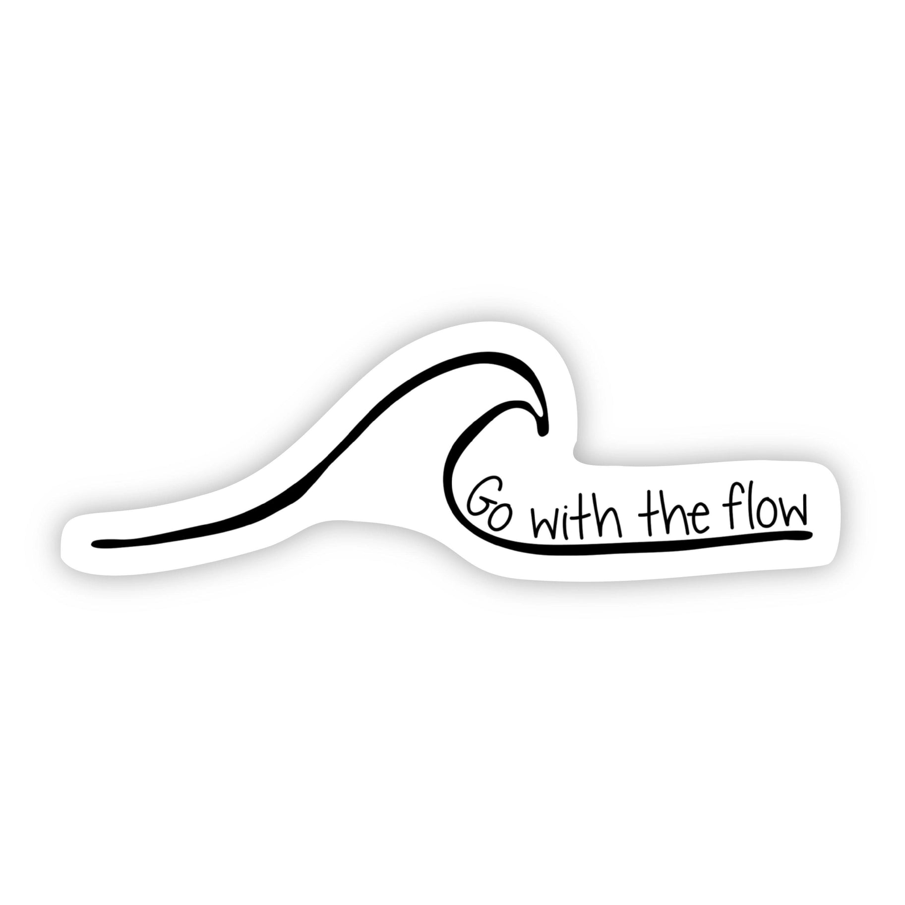 Go with the Flow Sticker