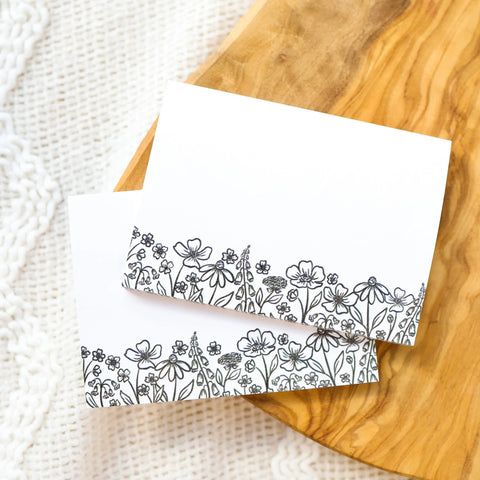 Pressed Florals Post-It Notes