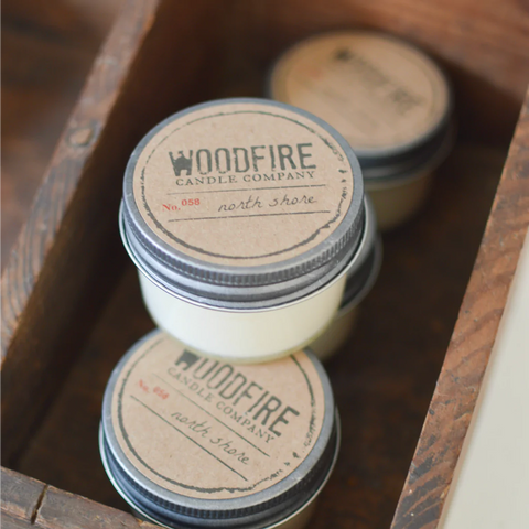Woodfire Candle Jelly Jars