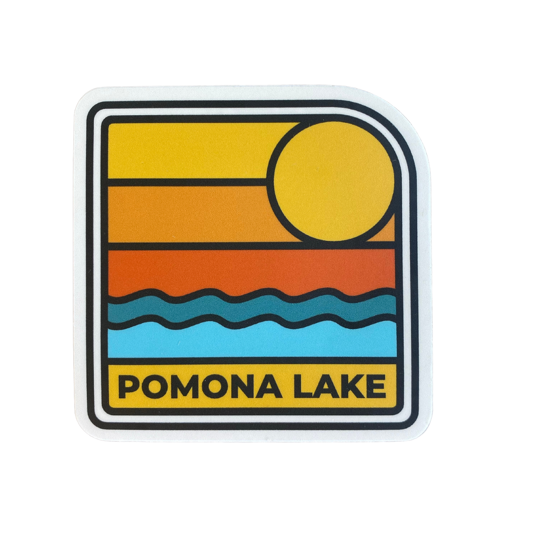Pomona Lake Sticker