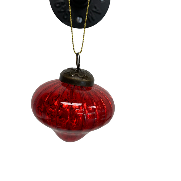 Mini Shapes Ornament- Red