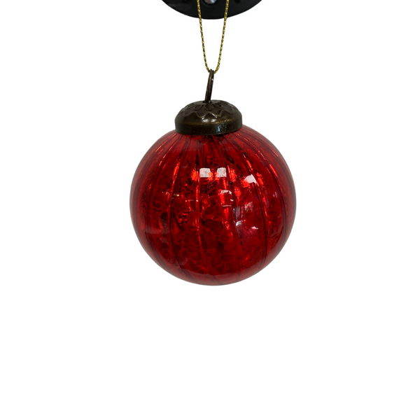 Mini Shapes Ornament- Red