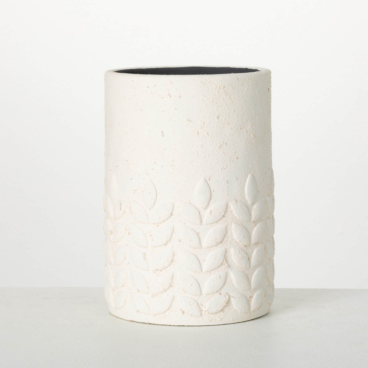 Modern Tall Leaf Container – 785 DECOR