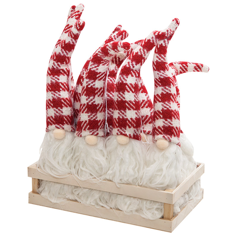 Red/White Santa Gnome