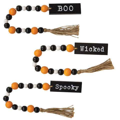 Halloween Bead Garland