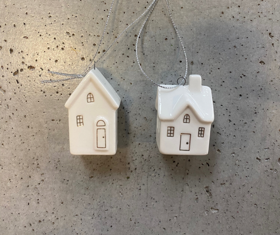 Mini House Ornament