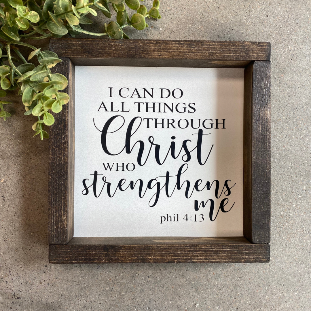 I Can Do All Things
