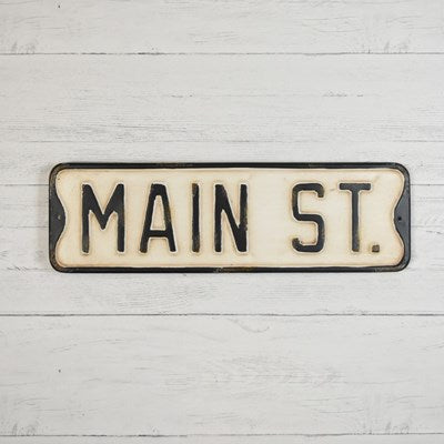 Vintage Main St. Sign
