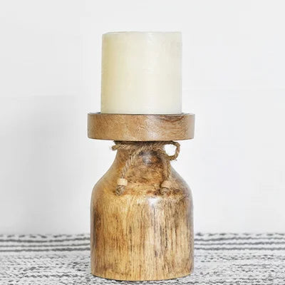 Wood Candle Stands