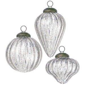 Mini Shape Ornament - Silver