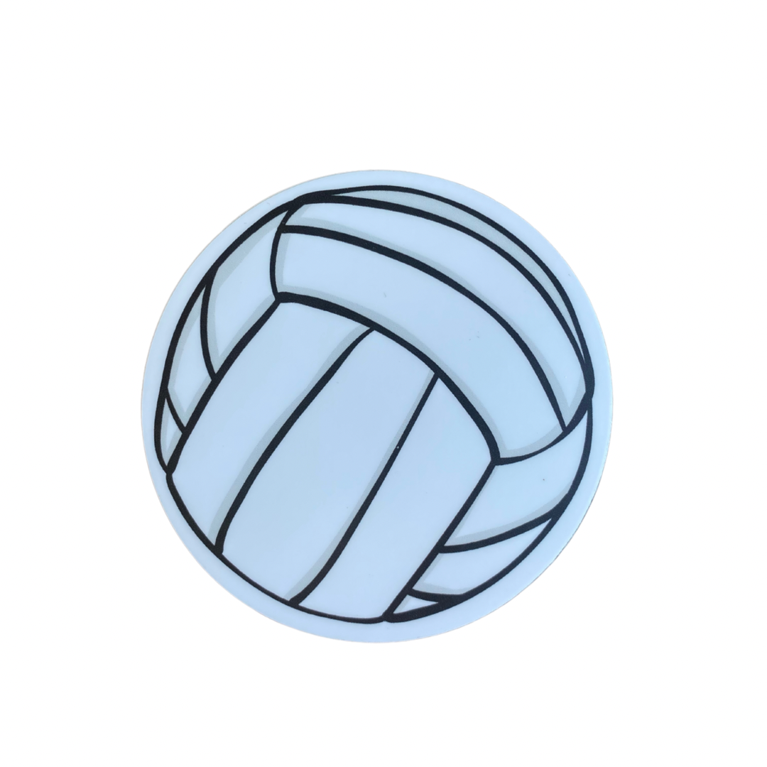 Volleyball Sketch Sticker
