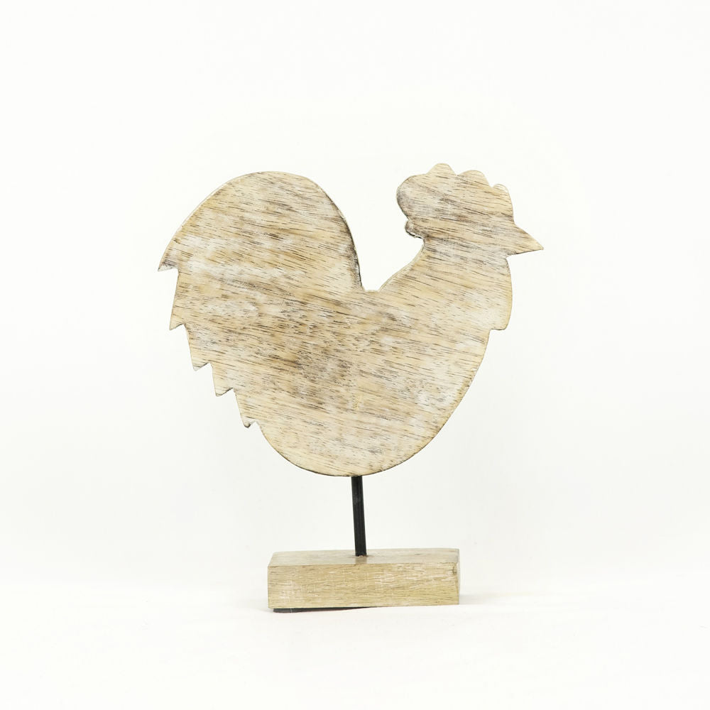 Mango Rooster on Stand