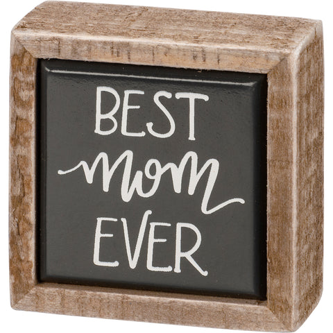 Box Sign Mini- Best Mom